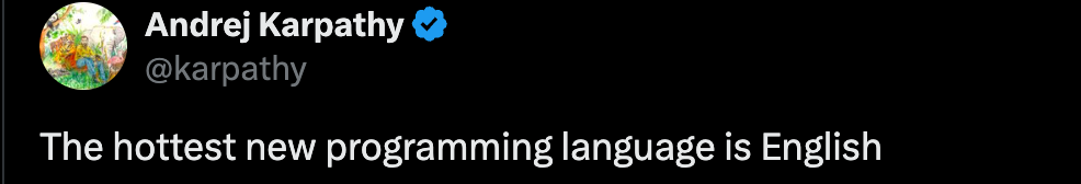 Tweet from Andrej Karpathy about vibe coding